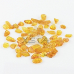 Yellow chips amber beads Yellow chips amber beads